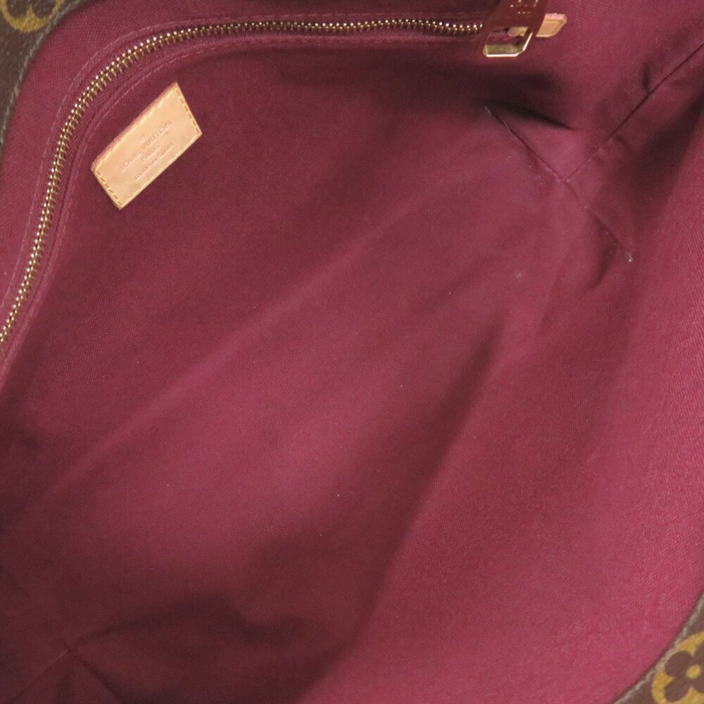 LOUIS VUITTON Authentic Brown Monogram Tote Bag - Picture 5 of 9